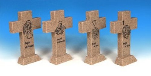 RLT3906 Faith/Love/Prayer/Dreamer Cross 4 asst